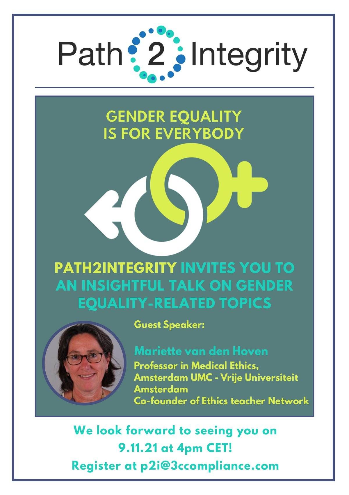Talk on gender equality-related topics in research